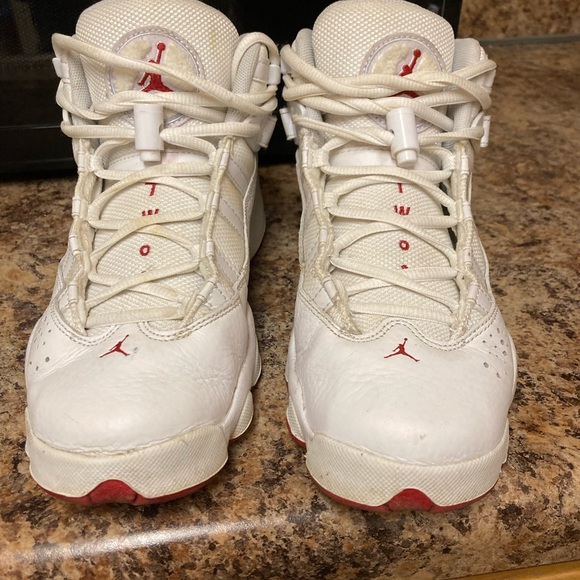 Jordan 6 rings barely worn good condition size 6y. No original box. - Picture 5 of 7